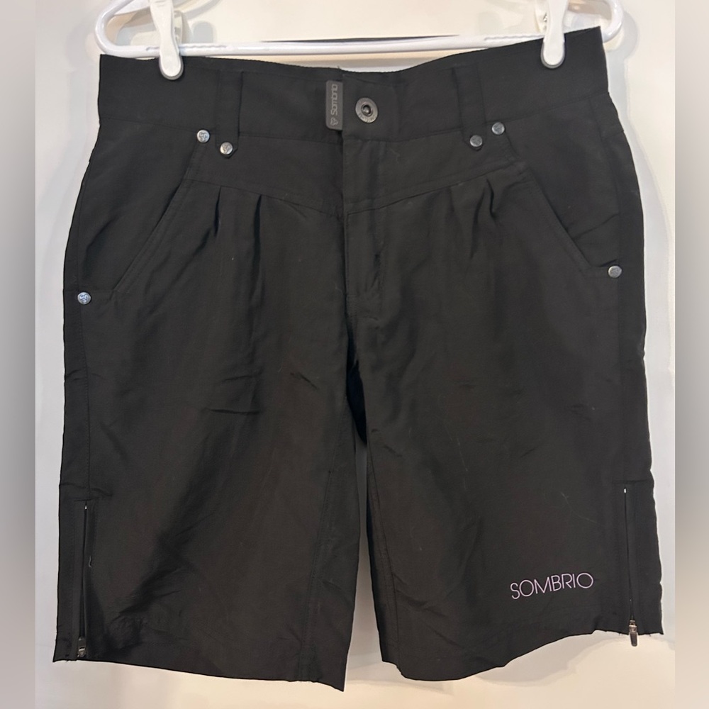 Sombrio Women's Black Athletic Shorts size M